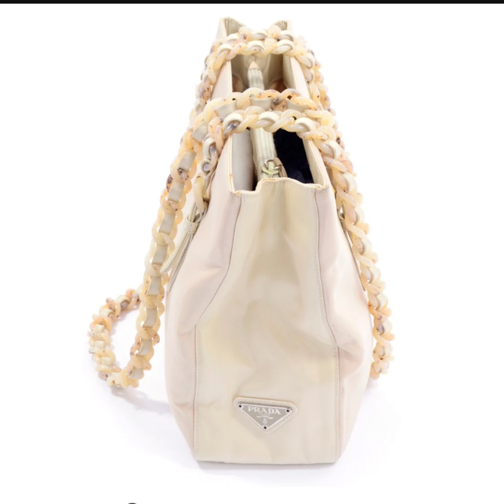 Prada Cream Shoulder Bag